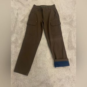 DuluthFlex Fire Hose Relaxed Fit Lined Cargo Pants size 32x34 New Without Tags